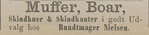 Annonse fra Buntmager Nielsen i Tromsø Stiftstidende 22.12.1889.jpg
