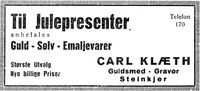 471. Annonse fra Carl Klæth i Trønderbladet 15. des -26.jpg