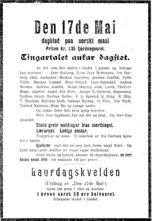 Annonse fra Den 17de Mai i Mjølner 15.3.1898.jpg