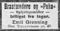 163. Annonse fra Emil Grønning i Ny Tid 1914.jpg