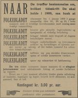 303. Annonse fra FOLKEBLADET i Nordlys 30.01.1909.jpg