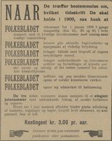 303. Annonse fra FOLKEBLADET i Nordlys 30.01.1909.jpg