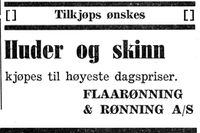 404. Annonse fra Flaarønning & Rønning i Nord-Trøndelag og Inntrøndelagen 4.7. 1942.jpg