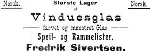 Annonse fra Fredrik Sivertsen i Indtrøndelagen 20.6.1906.jpg
