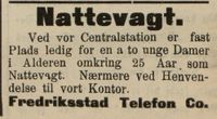 342. Annonse fra Fredriksstad Telefon Co i Fredriksstad Tilskuer 24.09. 1910.jpg