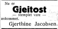 447. Annonse fra Gjerthine Jacobsen i Inntrøndelagen og Trønderbladet 24.5. 1937.jpg