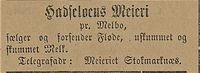 420. Annonse fra Hadseløens Meieri i Lofotens Tidende 12.03. 1892.jpg