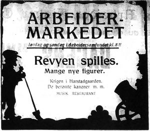 Annonse fra Harstad Arbeidersamfund i Dagens Nyheter 22. 11. 1924.jpg