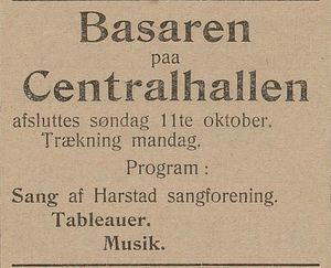 Annonse fra Harstad Sangforening i Haalogaland 10.10.1903.jpg