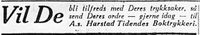 182. Annonse fra Harstad Tidendes boktrykkeri i Harstad Tidende 22. november 1939.jpg