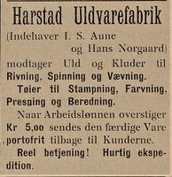 Annonse i Nordlys 12. februar 1902