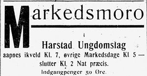 Annonse fra Harstad Ungdomslag i Haalogaland 080713.jpg