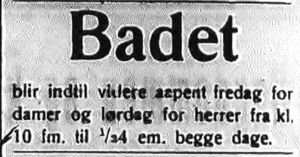 Annonse fra Harstad kommune i Folkeviljen 24.8.1922.jpg
