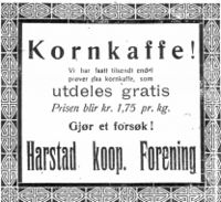 167. Annonse fra Harstad kooperative Forening 24. 1. 1924.jpg