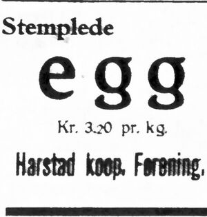 Annonse fra Harstad kooperative Forening i Dagens Nyheter 10.5.1925.jpg