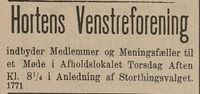 80. Annonse fra Hortens Venstreforening i Gjengangeren 29.05.1906.jpg