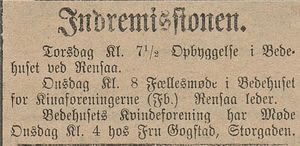 Annonse fra Indremisjonen i Gjengangeren 22.05.1905.jpg