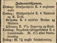 Stavanger Aftenblad 2. november 1903.