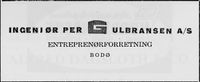 99. Annonse fra Ingeniør Per Gulbransen i Norsk Militært Tidsskrift nr. 11 1960.jpg