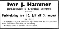 351. Annonse fra Ivar J. Hammer i Nord-Trøndelag og Inntrøndelagen 4.7. 1942.jpg