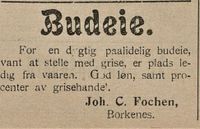 51. Annonse fra Joh. C. Fochsen i Haalogaland 19.02. 1908.jpg