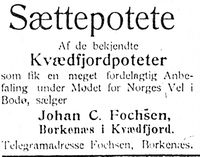 334. Annonse fra Johan C. Fochsen i Haalogaland 18.4.-06.jpg