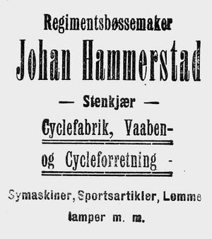 Annonse fra Johan Hammerstad i Ungskogen 16.9. 1915.jpg