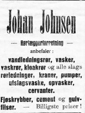 Annonse fra Johan Johansen i Folkets Rett 1926.jpg