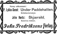 81. Annonse fra John Fredriksons forlag i Den 17de Mai 7.11. 1898.jpg