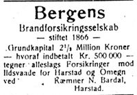 396. Annonse fra Kæmner N. Bardal i Haalogaland 2907 1913.jpg
