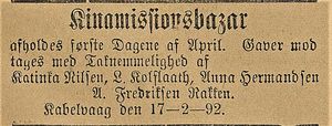 Annonse fra Kinamissionen i Vaagan i Lofotens Tidende 12.03. 1892.jpg