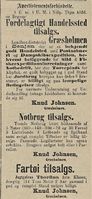 368. Annonse fra Knud Johnsen i Tromsø Stiftstidende 05.06.1887.jpg