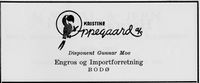 101. Annonse fra Kristine Oppegaard i Norsk Militært Tidsskrift nr. 11 1960.jpg