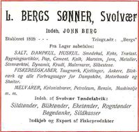 407. Annonse fra L. Bergs sønner under Harstadutstillingen 1911.jpg