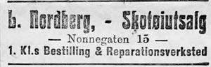 Annonse fra L. Nordberg i Ny Tid 1914.jpg