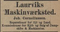 290. Annonse fra Laurviks Maskinværksted i Kysten 18.01.1905.jpg
