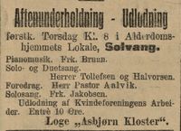131. Annonse fra Loge Asbjørn Kloster i Stavanger Aftenblad 10.02.1906.jpg