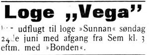 Annonse fra Loge Vega i Indtrøndelagen 20.6.1906.jpg