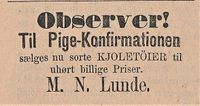 453. Annonse fra M.N. Lunde i Lofot-Posten 27.07.1885.jpg