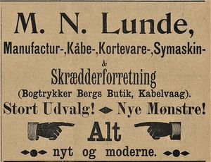 Annonse fra M.N. Lunde i Lofotposten 02.05. 1898.jpg