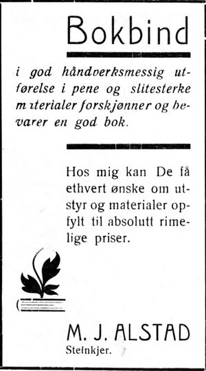 Annonse fra M. J. Alstad 17.10. 1934.jpg