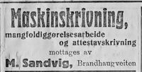 169. Annonse fra M. Sandvig i Ny Tid 1914.jpg