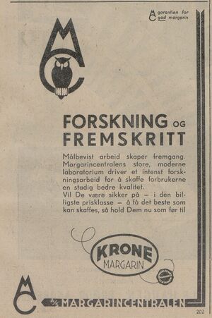 Annonse fra Margarincentralen i Moss Avis 03.04. 1936.jpg