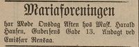 Gjengangeren 29. mai 1906.