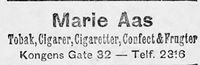 178. Annonse fra Marie Aas i Ny Tid 1914.jpg
