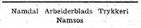 81. Annonse fra Namdal Arbeiderblads Trykkeri i Namdal Arbeiderblad 28.10.1950.jpg