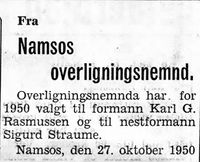 61. Annonse fra Namsos overligningsnemnd i Namdal Arbeiderblad 28.10.1950.jpg