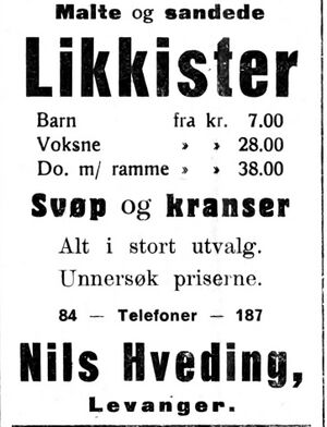Annonse fra Nils Hveding i Folkets Rett 1926.jpg