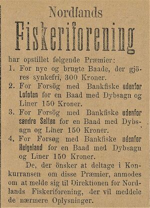 Annonse fra Nordlands Fiskeriforening i Lofotens Tidende 12.03. 1892.jpg