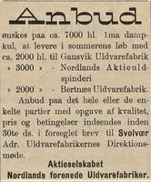 400. Annonse fra Nordlands forenede Uldvarefabriker i Lofotposten 30.05. 1900.jpg